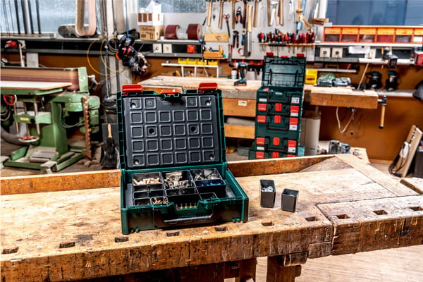 Metabo 626897000 Fodral för verktyg Svart, Grön Akrylnitrilbutadienstyren (ABS)