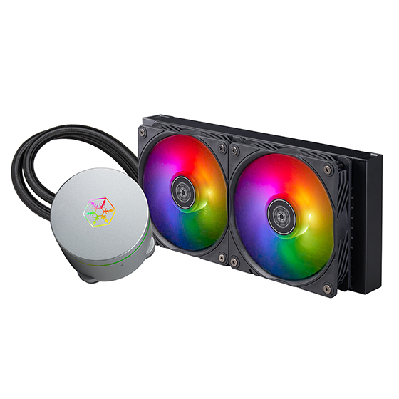 Silverstone SST-IM240-ARGB kylsystem för dator Moderkort, Processor Allt-i-ett vätskekylare 12 cm Svart 1 styck Silverstone SST-IM240-ARGB kylsystem för dator Moderkort, Processor Allt-i-ett vätskekylare 12 cm Svart 1 styck
