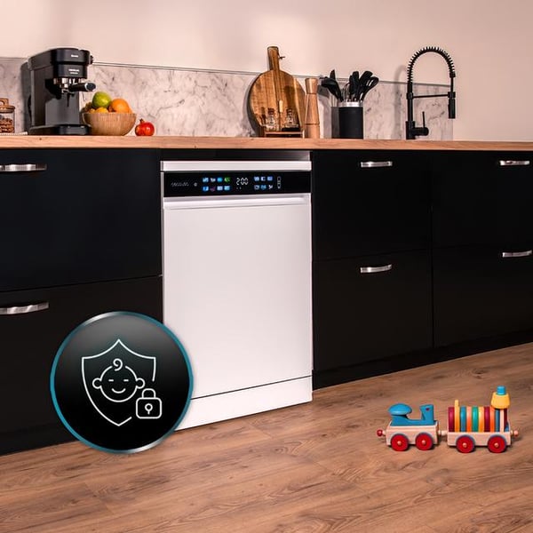Miniatyrbillede 9 af 12: Cecotec 6210 D Fritstående 15 kuverter