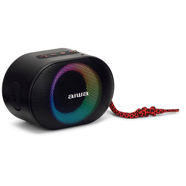 Aiwa BST-330RD Kannettava ja juhlakaiutin Kannettava stereokaiutin Musta, Punainen 10 W