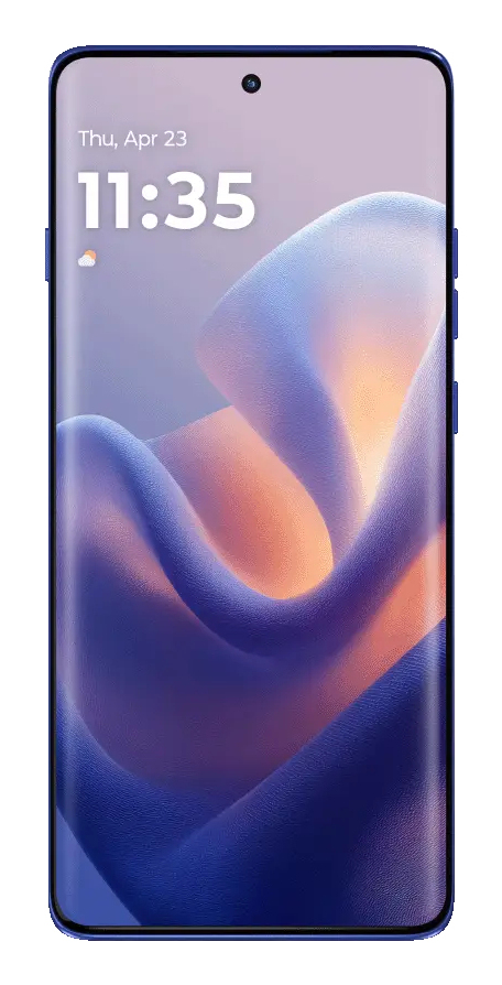 Pikkukuva 7 / 9: TIM Motorola edge 60 pro 16,9 cm (6.67") Kaksois-SIM Android 15 5G USB Type-C 12 GB 512 GB 6000 mAh Sininen