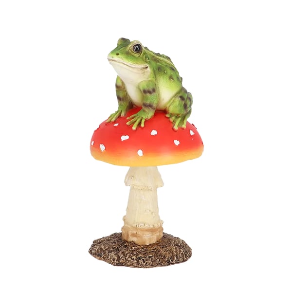 Miniatyrbillede 7 af 9: Esschert Design 37000659 haven statue Dyrestatue til haven Polyresin Flerfarvet 1 stk