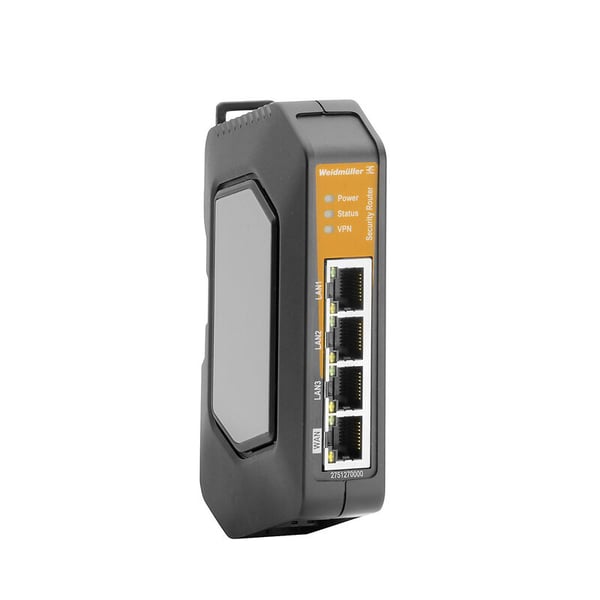 Weidmüller IE-SR-4TX kabelansluten router Weidmüller IE-SR-4TX kabelansluten router