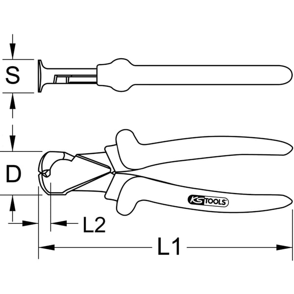 KS Tools 117.1198 tang