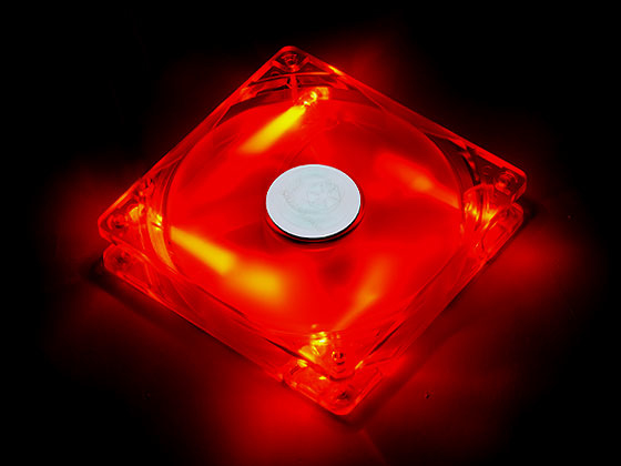 Silverstone FN121-P-RL Datorväska Fan 12 cm Transparent
