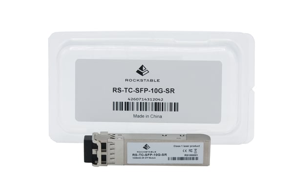 Rockstable RS-TC-SFP-10G-SR modul til netværksmodtager Fiberoptisk 10000 Mbit/s SFP+ 850 nm