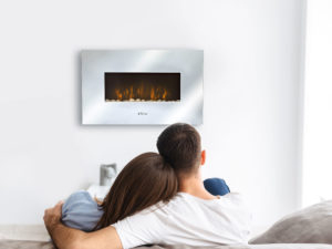 Purline CHE-450 inomhus Fristående eldstad Elektrisk Svart