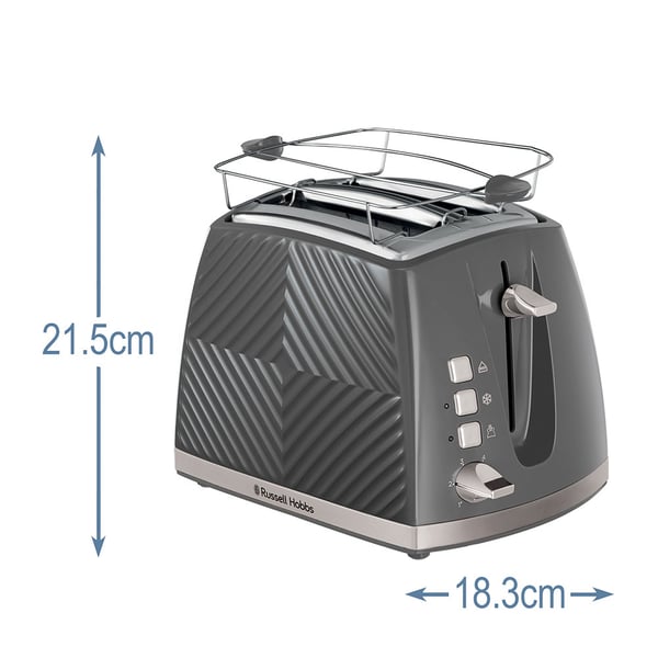 Russell Hobbs 26392-56 leivänpaahdin 6 2 viipale(i)ta 850 W Harmaa