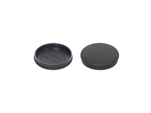 Alcasa 9870-40 objektivdæksel 4 cm Sort