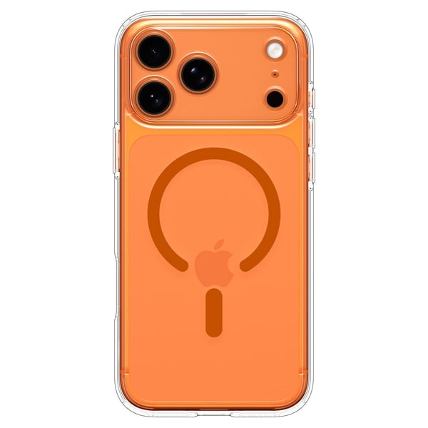 Spigen Ultra Hybrid (MagFit) mobiltelefon etui 16 cm (6.3") Cover Orange, Transparent