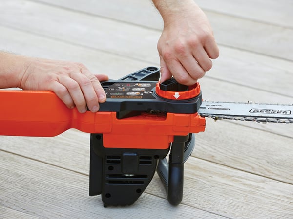 Miniatyrbillede 4 af 11: Black & Decker GKC3630L20 kædesav Sort, Orange