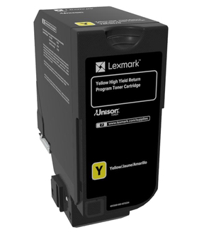Lexmark 84C2HY0 värikasetti 1 kpl Alkuperäinen Keltainen