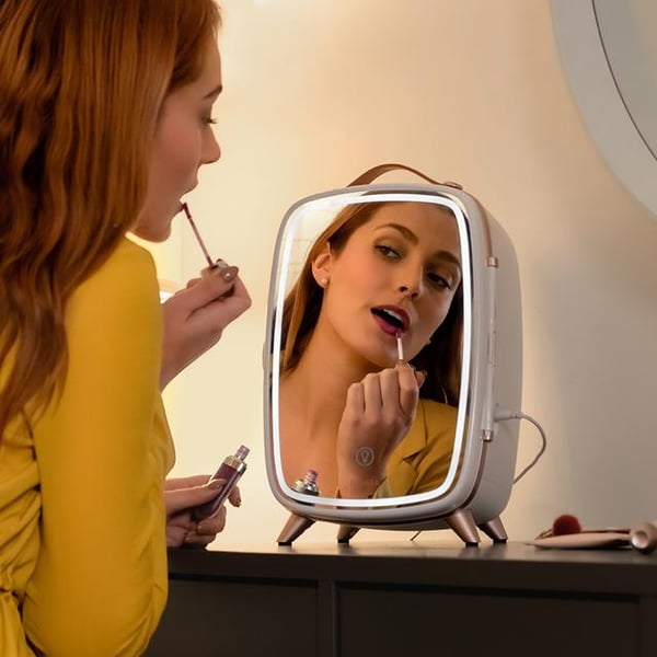 Miniatyrbillede 9 af 11: Cecotec CoolingBeauty 6000 Mirror Nevera køleboks 6 L Elektrisk Lyserød