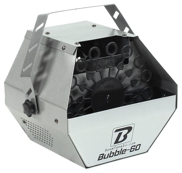 Miniatyrbild 1 av 5: BoomTone DJ Bubble 60 V2 såpbubbelmaskiner Silver 0,75 l