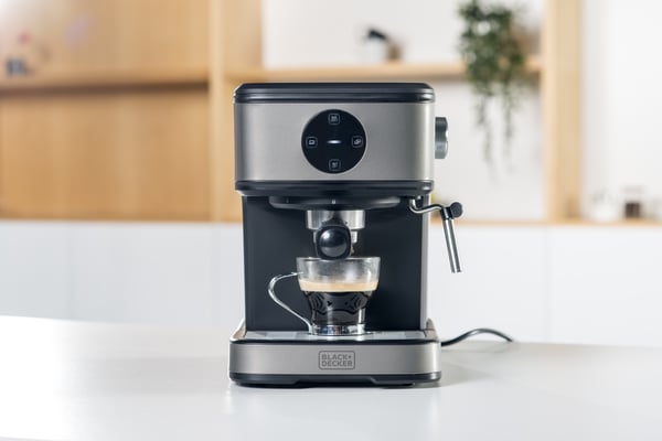 Miniatyrbild 3 av 12: Black & Decker BXCO850E kaffemaskin Espressomaskin 1,5 l
