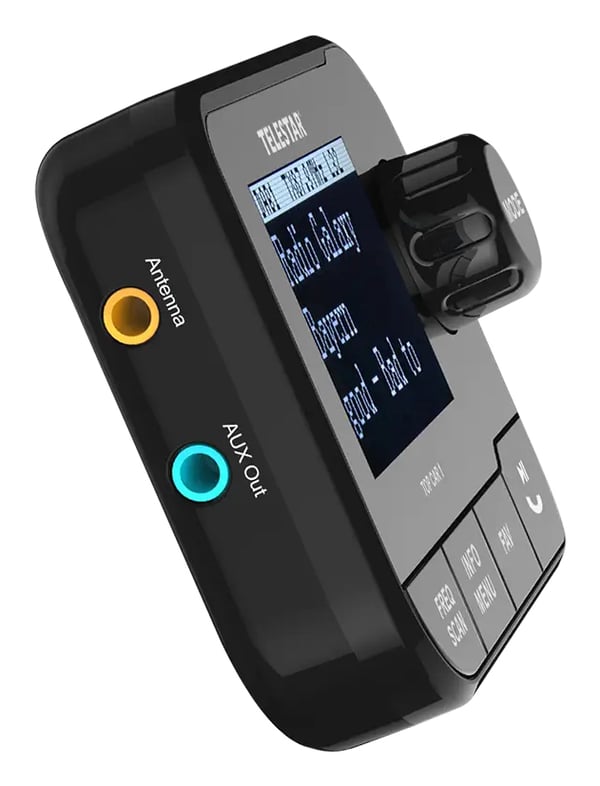 Telestar 5100001 radio Auto Digitaalinen Musta