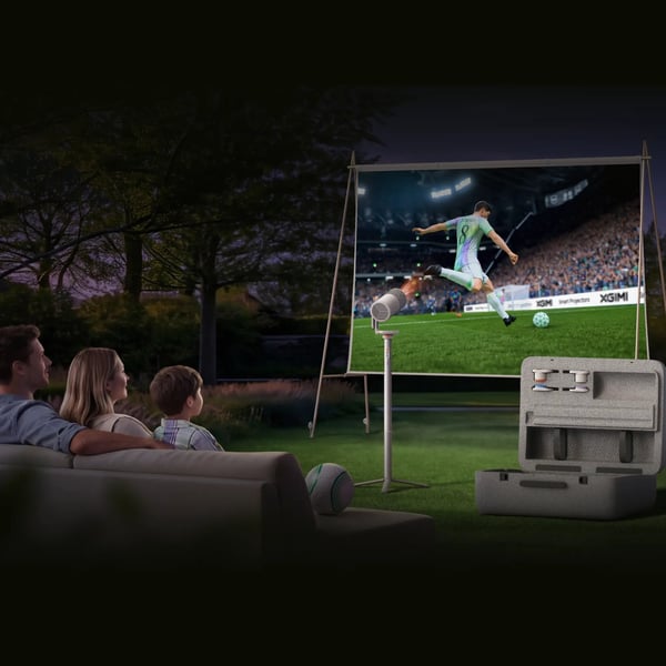Miniatyrbillede 4 af 8: XGIMI MoGo 4 Match Night Collection 32 GB Wi-Fi Grå