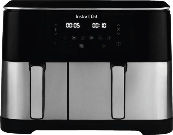 Instant Pot 140-0003-01-EU frituregryde Dobbelt 11 L Enkeltstående 2600 W Varmluftsteger Rustfrit stål