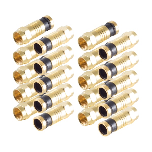 shiverpeaks BS15-300914 koaxialdon F-typ 10 styck