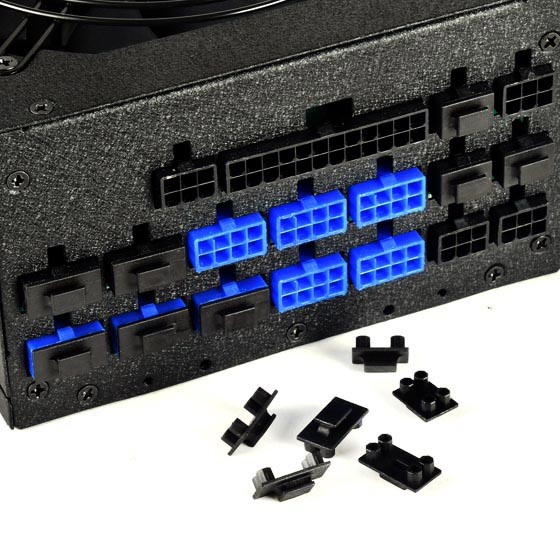 Silverstone ST1100-TI v2.0 strömförsörjningsenheter 1100 W 20+4 pin ATX ATX Svart