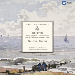 Warner Music Britten 2013 (100Th Anniversary) - British Composers - Britten, Walton & Tippett, 5CD CD Klassisk Britten 2013 (100Th Anniversary)