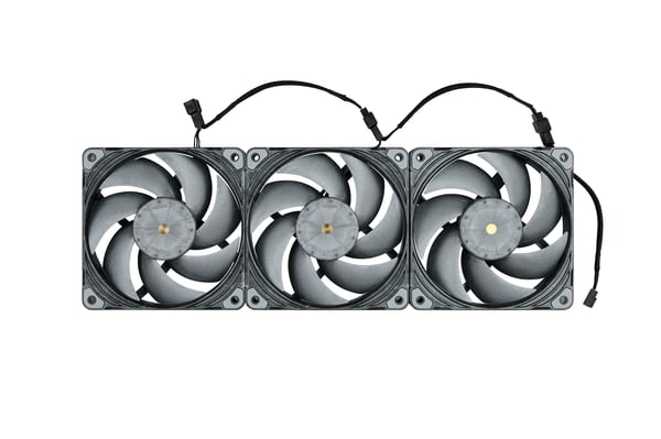 Phanteks PH-F120T30 120 mm Computerkabinet Ventilator 12 cm Grå 3 stk