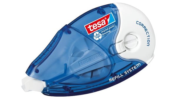 TESA Roller raderband 14 m Blå, Vit 1 styck TESA Roller raderband 14 m Blå, Vit 1 styck