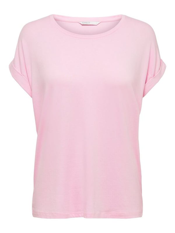 Miniatyrbillede 6 af 6: ONLY 15106662 T-shirt Rund halsudskæring Kort ærme Elastin, Polyester, Viskose