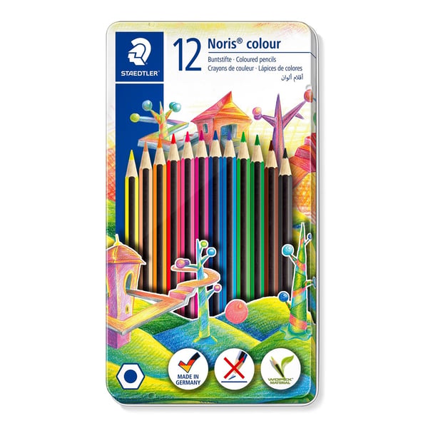 Miniatyrbillede 1 af 7: Staedtler 185 M12 farveblyant Flerfarvet 12 stk