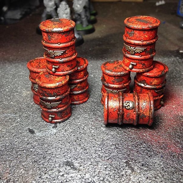 Games Workshop Munitorum Armoured Containers Samlarfigur Plast