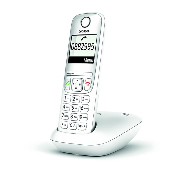 Gigaset A690 Analog telefon Namn och uppringnings-ID Vit
