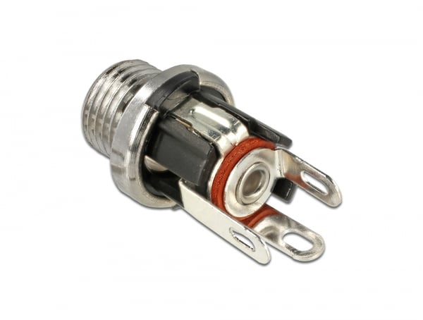 Miniatyrbillede 3 af 3: DeLOCK 89911 kabelsamler DC Sort, Nikkel