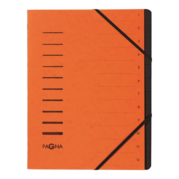 Miniatyrbillede 1 af 4: Pagna 40059-12 faneskiller Orange