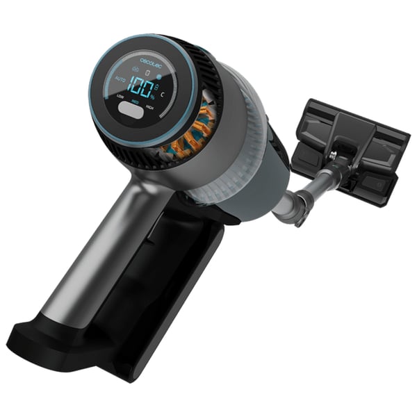 Cecotec Conga Rockstar 9500 Connected Ergowet 3000 IA 4-i-1 skaftdammsugare Batteri Torr HEPA Utan påse 0,6 l 680 W Svart, Grön 3 Ah