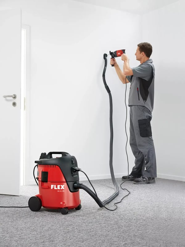 Flex VC 21 L MC Sort, Rød 20 L 1000 W