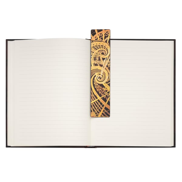 Miniatyrbillede 2 af 3: Paperblanks PA8158-6 bogmærke Hårdt bogmærke Gul 1 stk