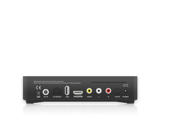 i-CAN S490 TV set-top boks Kabel, Ethernet (RJ-45), Satellit HD Sort