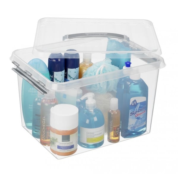 Miniatyrbillede 2 af 2: Sunware 78800609 opbevaringskasse Opbevaringsboks Rektangulær Plast Transparent