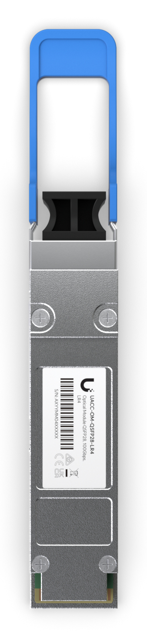 Ubiquiti QSFP28 Modul Transceiver LR4 - UACC-OM-QSFP28-LR4 - Transceiver - Fiberoptisk (LWL)