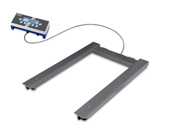 KERN & SOHN Palettenwaage LCD 600 kg Rostfritt stål