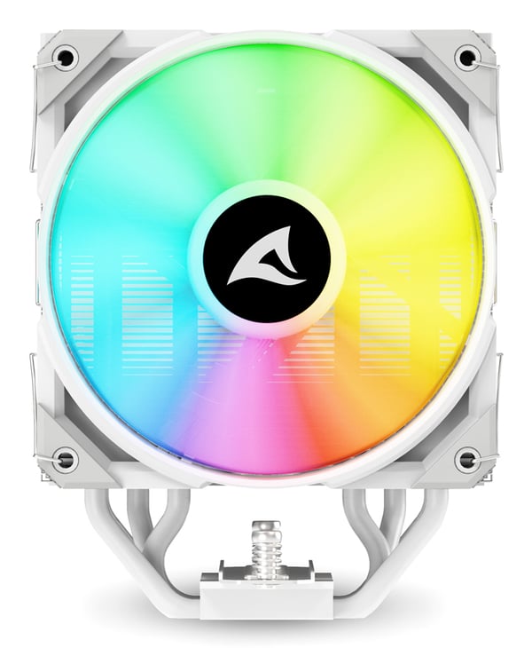 Sharkoon A50 RGB Processor Luftkylare 12 cm Vit 1 styck