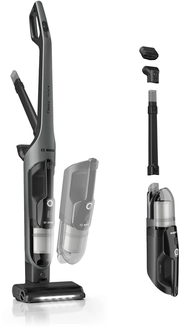 Bosch Serie 4 BHH4GN28 rikkaimuri Harmaa