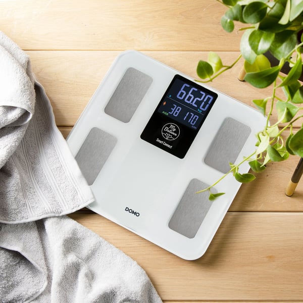 Domo DO9305W Hvid Elektronisk personlig vægt