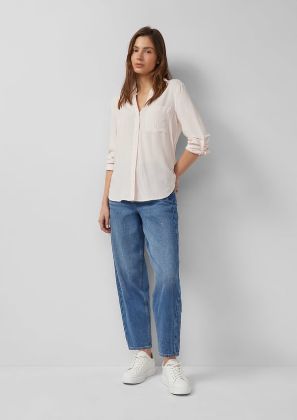 s.Oliver 2183648.41G0.42 skjorte & top Bluse Langærmet Viskose