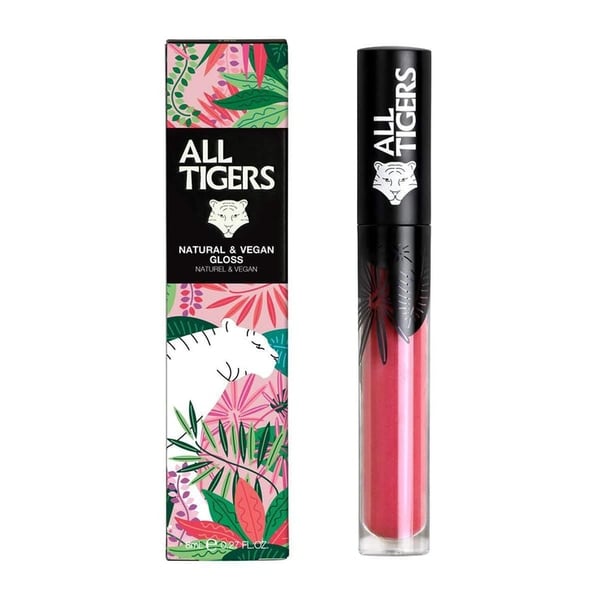 Miniatyrbillede 1 af 7: All Tigers 3701243206019 lipgloss 8 ml 15 g 601 Rose Glossy
