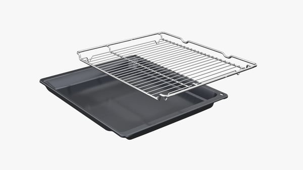 Bosch HEG517BB4 + NVS645CB6E köksapparater, set Induktionshäll med zon Elektrisk ugn
