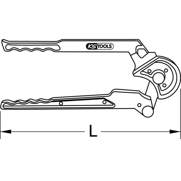 Miniatyrbillede 2 af 2: KS Tools 122.0010 rør & rørbøjningsværktøj