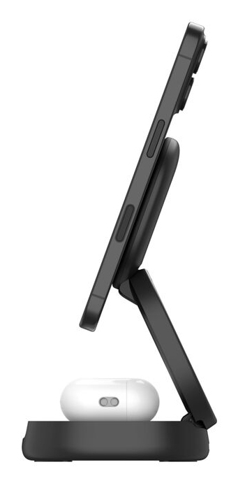 Miniatyrbillede 7 af 7: Belkin WIZ035kqBK Hovedtelefoner, Smartphone Sort USB Trådløs opladning Hurtig opladning Indendørs
