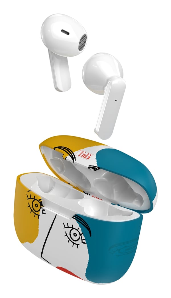 T'nB Art 3 Headset True Wireless Stereo (TWS) I ørerne Opkald/Musik/Sport/Hverdag USB Type-C Bluetooth Flerfarvet