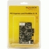 DeLOCK PCI Express card FireWire A / B interface-kort/adapter